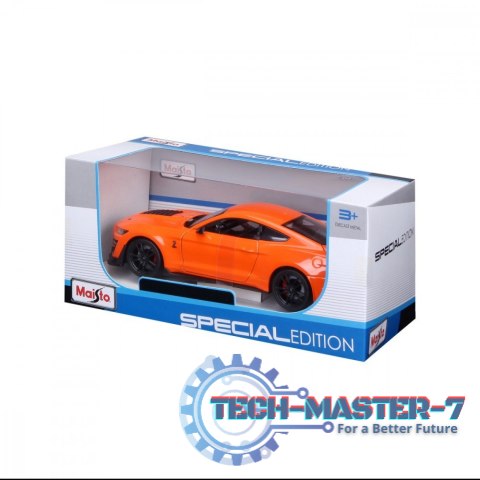 Model kompozytowy 2020 Mustang Shelby GT500 pomarańczowy 1:24 Model kompozytowy 2020 Mustang Shelby GT500 pomarańczowy 1:24