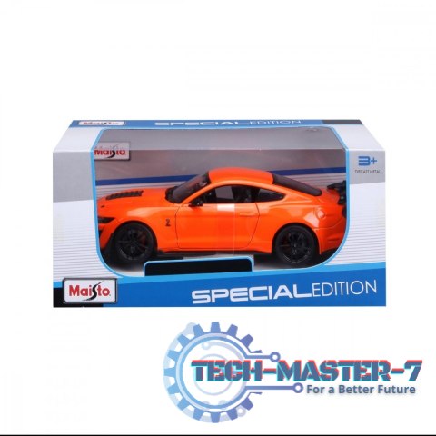 Model kompozytowy 2020 Mustang Shelby GT500 pomarańczowy 1:24 Model kompozytowy 2020 Mustang Shelby GT500 pomarańczowy 1:24