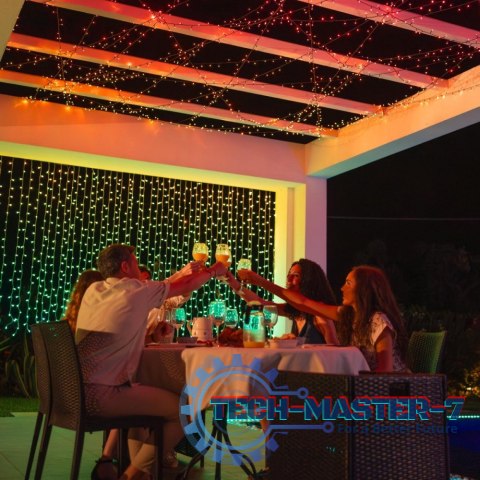 Inteligentne lampki choinkowe Strings 100 LED RGB 8 m łańcuch Inteligentne lampki choinkowe Strings 100 LED RGB 8 m łańcuch