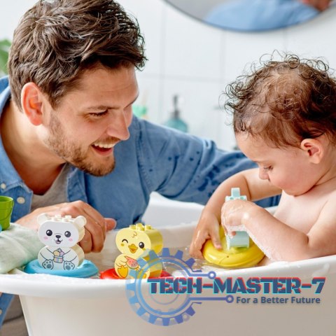 Klocki DUPLO 10965 Zabawa w kąpieli: pływający pociąg ze zwierzątkami Klocki DUPLO 10965 Zabawa w kąpieli: pływający pociąg ze zwierzątkami