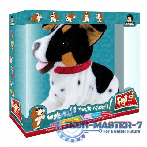 Maskotka interaktywna Figo Pies reagujący na komendy Jack Russel Terrier Maskotka interaktywna Figo Pies reagujący na komendy Jack Russel Terrier