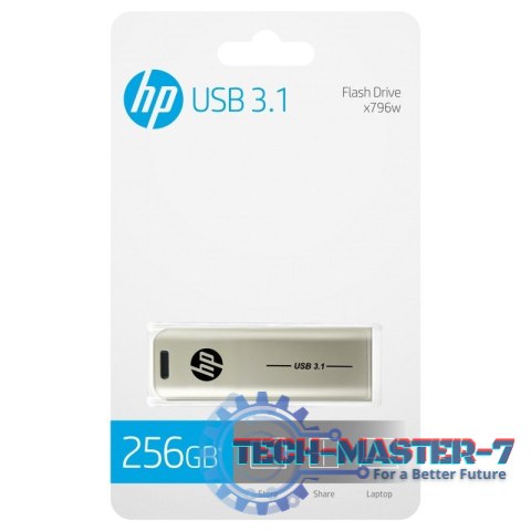 Pendrive 256GB USB 3.1 HPFD796L-256 Pendrive 256GB USB 3.1 HPFD796L-256