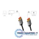 Kabel HDMI 2.1 8K/60Hz aluminiowy 3m Kabel HDMI 2.1 8K/60Hz aluminiowy 3m