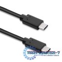 Kabel USB 3.1 typ C męski | USB 3.1 typ C męski | 3m | Czarny Kabel USB 3.1 typ C męski | USB 3.1 typ C męski | 3m | Czarny