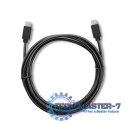 Kabel USB 3.1 typ C męski | USB 3.1 typ C męski | 3m | Czarny Kabel USB 3.1 typ C męski | USB 3.1 typ C męski | 3m | Czarny