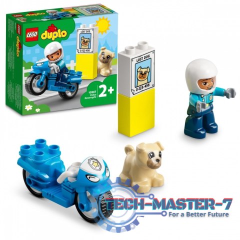 Klocki DUPLO 10967 Motocykl policyjny Klocki DUPLO 10967 Motocykl policyjny