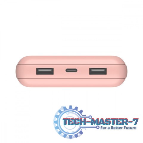 PowerBank 20 000mAh 15W USB-A/USB-C różowe złoto PowerBank 20 000mAh 15W USB-A/USB-C różowe złoto