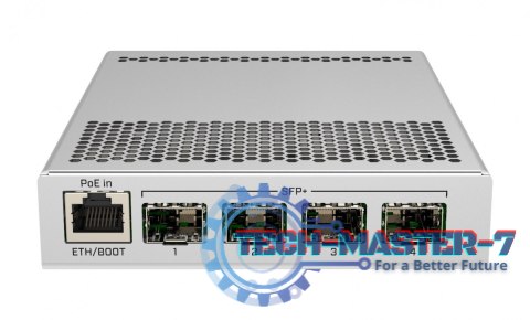Przełącznik 1xGbE 4xSFP+ CRS305-1G-4S+IN Przełącznik 1xGbE 4xSFP+ CRS305-1G-4S+IN