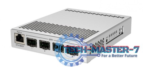 Przełącznik 1xGbE 4xSFP+ CRS305-1G-4S+IN Przełącznik 1xGbE 4xSFP+ CRS305-1G-4S+IN
