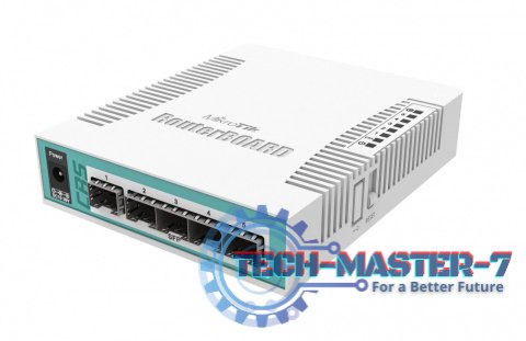 Przełącznik 5xSFP 1xCOMBO CRS106-1C-5S Przełącznik 5xSFP 1xCOMBO CRS106-1C-5S