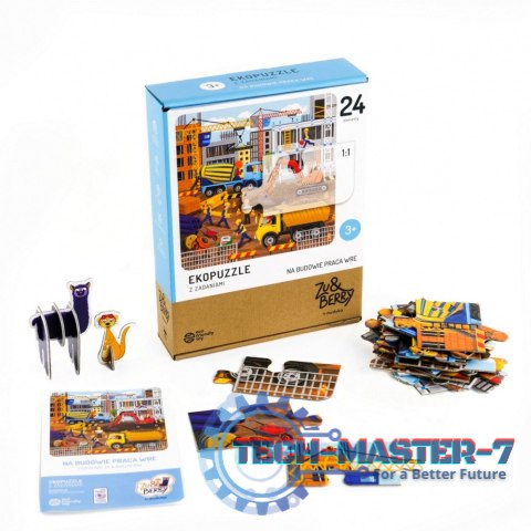 Puzzle 24 elementy Na Budowie praca wre Puzzle 24 elementy Na Budowie praca wre
