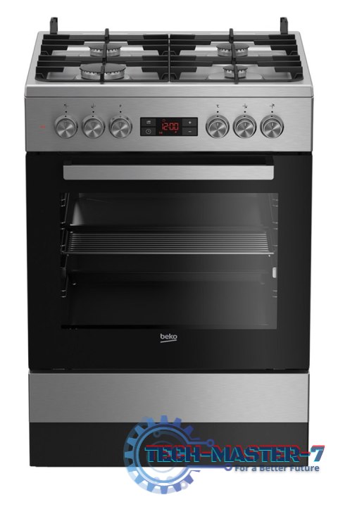 Kuchnia gazowo=elektryczna BEKO FSM62332DXT Kuchnia gazowo=elektryczna BEKO FSM62332DXT