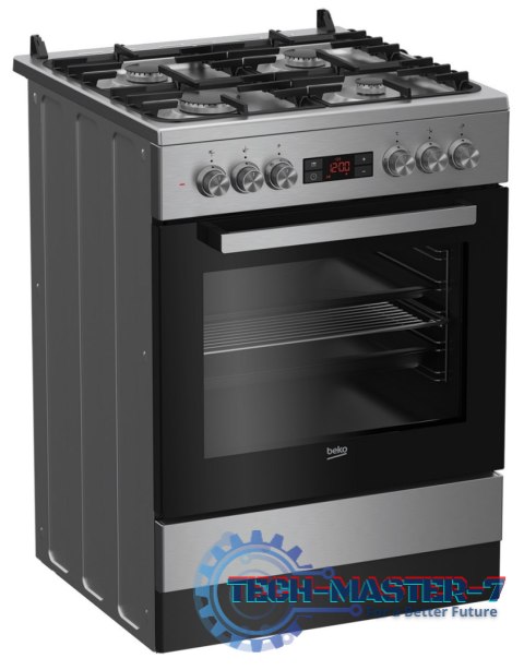 Kuchnia gazowo=elektryczna BEKO FSM62332DXT Kuchnia gazowo=elektryczna BEKO FSM62332DXT