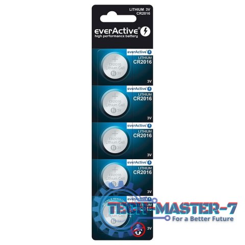 Bateria litowa CR2016 blister 5 szt. Bateria litowa CR2016 blister 5 szt.