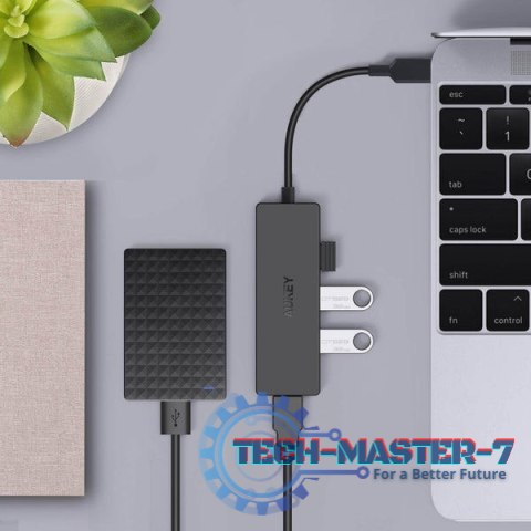 CB-C64 HUB USB-C | Ultra Slim | 4w1 | 4xUSB 3.1 CB-C64 HUB USB-C | Ultra Slim | 4w1 | 4xUSB 3.1