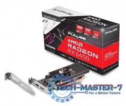 Karta graficzna Radeon RX 6400 PULSE GAMING 4GB GDDR6 64bit DP/HDMI