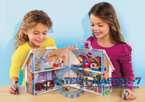 Przenośny domek dla lalek Dollhouse 70985 Przenośny domek dla lalek Dollhouse 70985