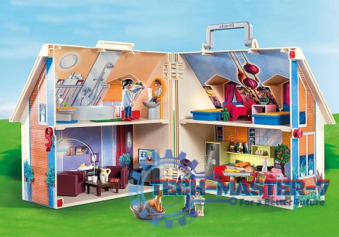 Przenośny domek dla lalek Dollhouse 70985 Przenośny domek dla lalek Dollhouse 70985
