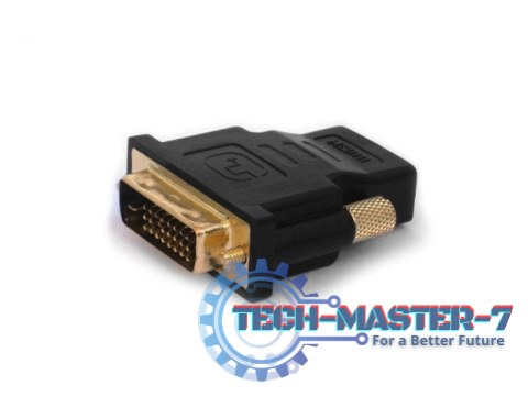 Adapter HDMI (F) - DVI (M) 24+1, CL-21 Adapter HDMI (F) - DVI (M) 24+1, CL-21