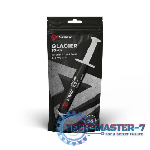 Glacier Pasta termoprzewodząca 13.5 W/mK 2g TG-03 Glacier Pasta termoprzewodząca 13.5 W/mK 2g TG-03
