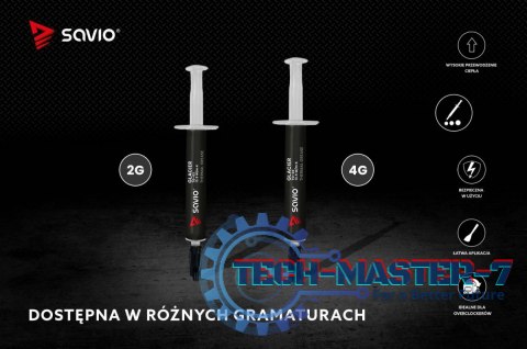 Glacier Pasta termoprzewodząca 13.5 W/mK 2g TG-03 Glacier Pasta termoprzewodząca 13.5 W/mK 2g TG-03