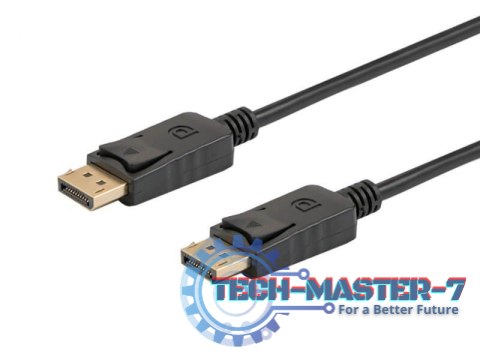 Kabel DisplayPort (M) - DisplayPort (M) v1.2 2m, CL-136 Kabel DisplayPort (M) - DisplayPort (M) v1.2 2m, CL-136