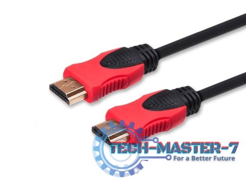 Kabel HDMI (M) v2.0, 1,5m, miedź, czarny, złote końcówki, ethernet/3D, CL-95 Kabel HDMI (M) v2.0, 1,5m, miedź, czarny, złote końcówki, ethernet/3D, CL-95