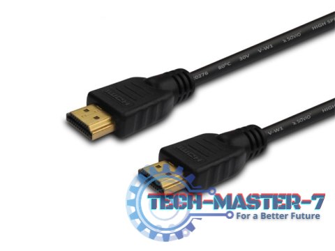 Kabel HDMI złoty v1.4 3D, 4Kx2K, 1.5m, CL-01 Kabel HDMI złoty v1.4 3D, 4Kx2K, 1.5m, CL-01