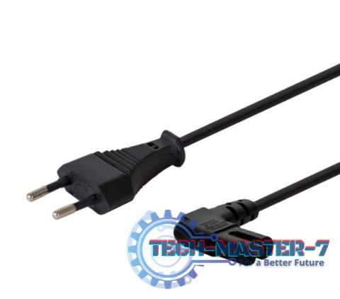 Kabel zasilający 2pin, C7 kątowy męski, 3m, CL-144 Kabel zasilający 2pin, C7 kątowy męski, 3m, CL-144