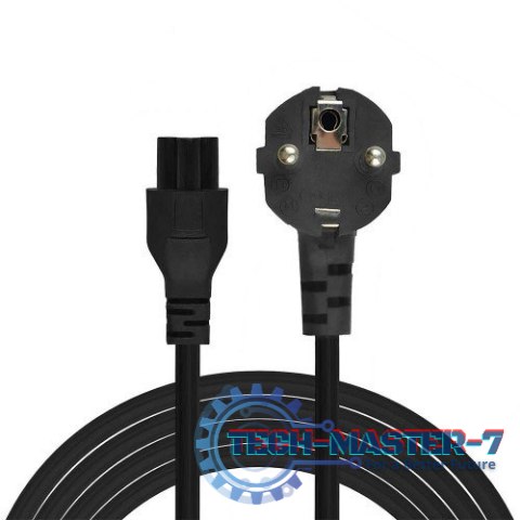Kabel zasilający koniczynka, 3m, CL-158 Kabel zasilający koniczynka, 3m, CL-158