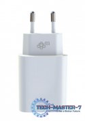 Ładowarka sieciowa 2x3A USB C + USB A Power Delivery biała Ładowarka sieciowa 2x3A USB C + USB A Power Delivery biała