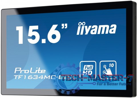 Monitor 15.6 cala TF1634MC-B8X IPS,poj.10pkt.450cd,IP65,7H,HDMI,DP Monitor 15.6 cala TF1634MC-B8X IPS,poj.10pkt.450cd,IP65,7H,HDMI,DP