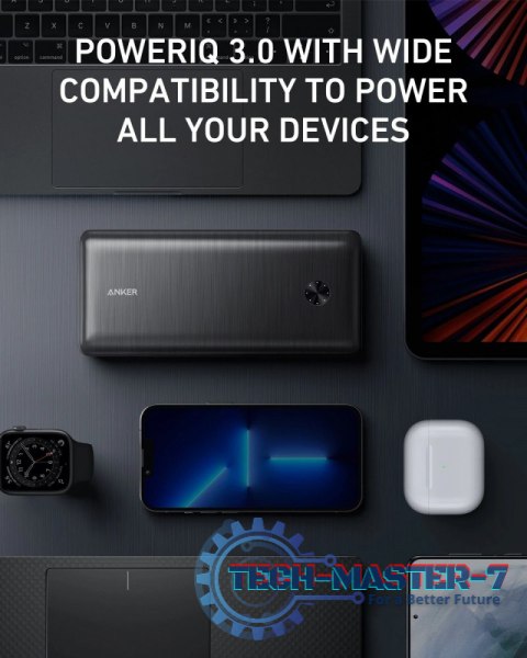 PowerBank III Elite 87W 25600 mAh czarny bez zasilacza PowerBank III Elite 87W 25600 mAh czarny bez zasilacza