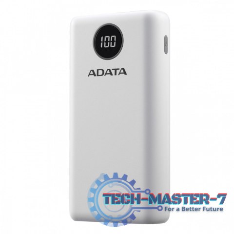 Powerbank P20000QCD 20000mAh Biały QC/PD Powerbank P20000QCD 20000mAh Biały QC/PD