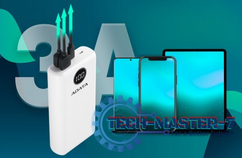 Powerbank P20000QCD 20000mAh Biały QC/PD Powerbank P20000QCD 20000mAh Biały QC/PD