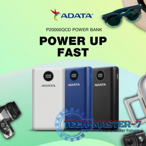 Powerbank P20000QCD 20000mAh Niebieski QC/PD Powerbank P20000QCD 20000mAh Niebieski QC/PD