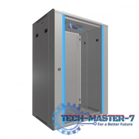 Szafa rack 18U 600x450mm szara wisząca Szafa rack 18U 600x450mm szara wisząca