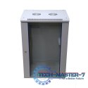 Szafa rack 18U 600x450mm szara wisząca Szafa rack 18U 600x450mm szara wisząca