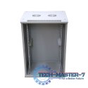 Szafa rack 18U 600x450mm szara wisząca Szafa rack 18U 600x450mm szara wisząca