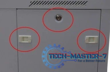 Szafa rack 18U 600x450mm szara wisząca Szafa rack 18U 600x450mm szara wisząca