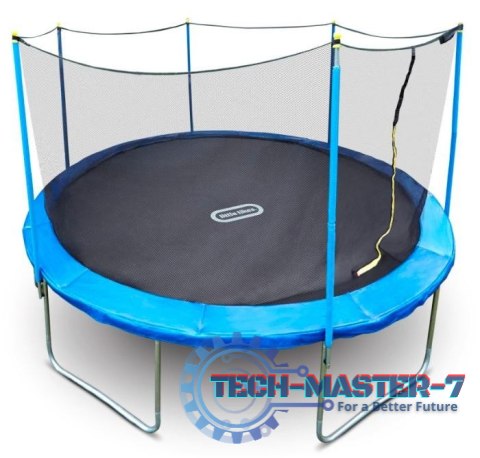 Trampolina ogrodowa z siatką 450cm