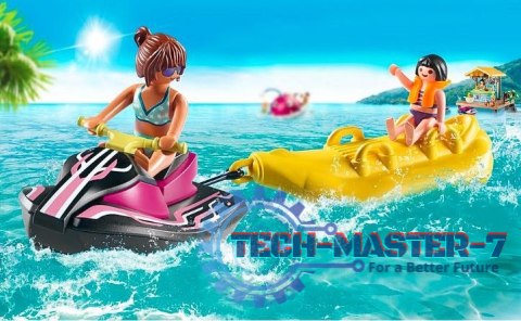 Zestaw Family Fun 70906 Starter Pack Skuter wodny z bananową łodzią Zestaw Family Fun 70906 Starter Pack Skuter wodny z bananową łodzią