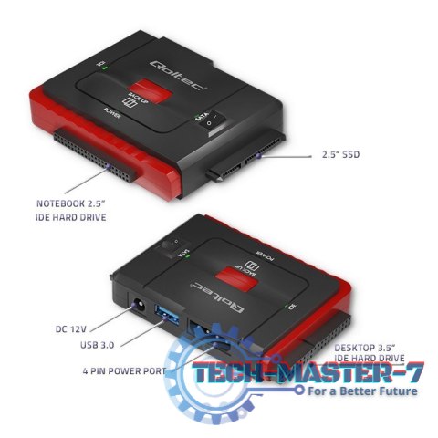 Adapter USB 3.0 do IDE | SATA III Adapter USB 3.0 do IDE | SATA III