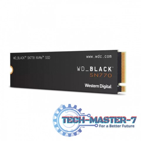 Dysk SSD WD Black 500GB SN770 NVMe 2280 M2 WDS500G3X0E Dysk SSD WD Black 500GB SN770 NVMe 2280 M2 WDS500G3X0E