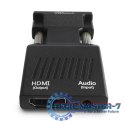 Konwerter VGA do HDMI, Audio, Full HD, CL-145 Konwerter VGA do HDMI, Audio, Full HD, CL-145