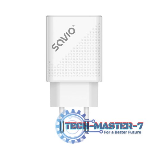Ładowarka sieciowa USB Quick Charge Power Delivery 3.0 18W +1m kabel USB typ C, LA-05 C Ładowarka sieciowa USB Quick Charge Power Delivery 3.0 18W +1m kabel USB typ C, LA-05 C
