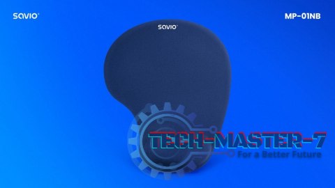 Podkładka żelowa pod mysz ciemnoniebieska, MP-01NB Podkładka żelowa pod mysz ciemnoniebieska, MP-01NB