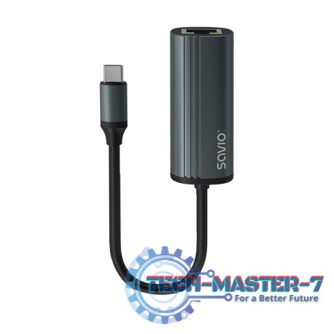 Adapter USB-C 3.1 Gen 1 do RJ-45 Gigabit Ethernet, AK-56 Adapter USB-C 3.1 Gen 1 do RJ-45 Gigabit Ethernet, AK-56