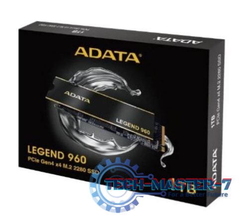 Dysk SSD Legend 960 1TB PCIe 4x4 7.4/6 GB/s M2 Dysk SSD Legend 960 1TB PCIe 4x4 7.4/6 GB/s M2