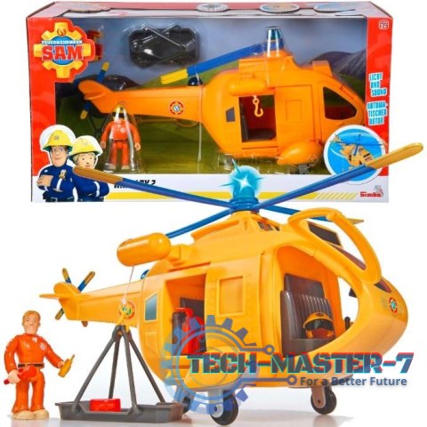 Helikopter Wallaby II z figurką Strażak Sam Helikopter Wallaby II z figurką Strażak Sam